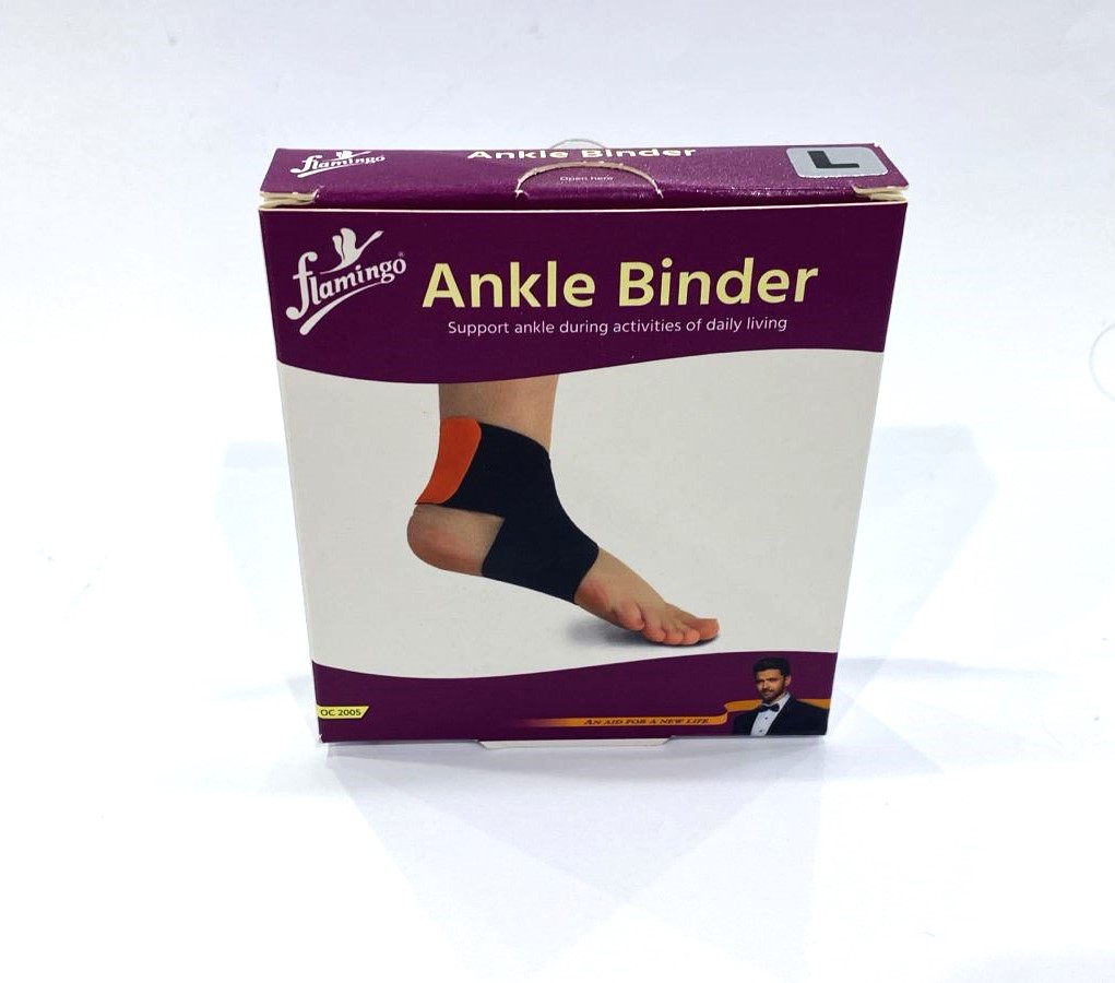 Flamingo Ankle Binder Black Size - L