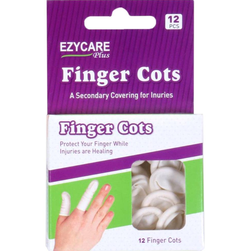 Ezycare plus finger Cots a secondary covering for lnusries 12 pcs AED 15.75